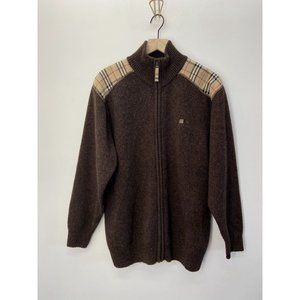 Burberry Long Sleeve Sweater Brown Size X-Large